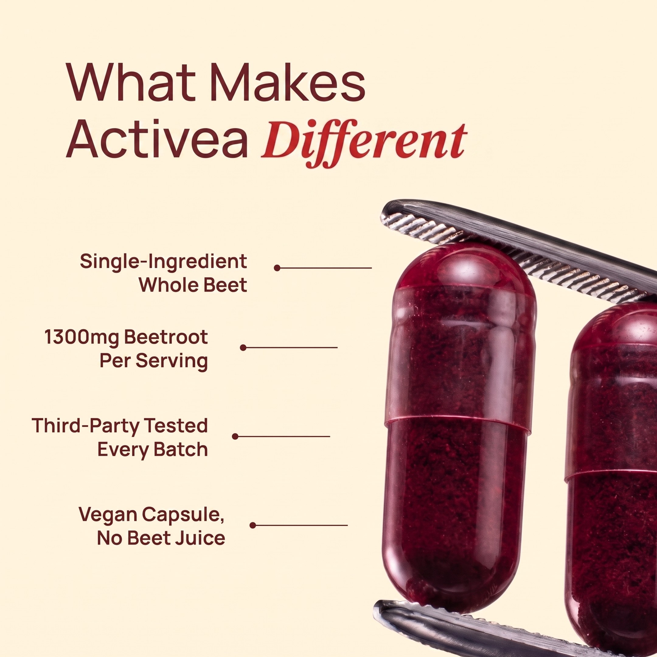 Beetroot 1300mg — Nitric Oxide Booster